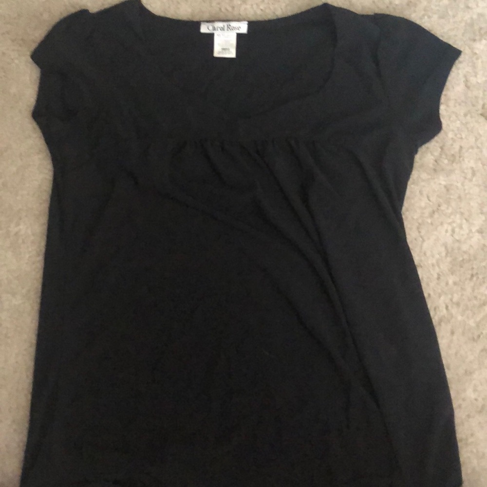 Small Black Vneck